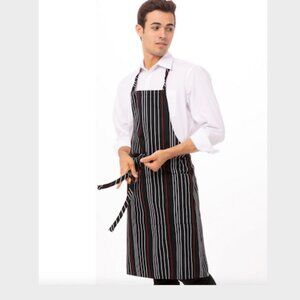 Chef Works Striped Full Chef's  Apron Can be Unisex